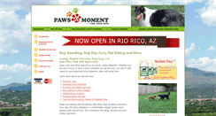 Desktop Screenshot of paws-a-moment.com